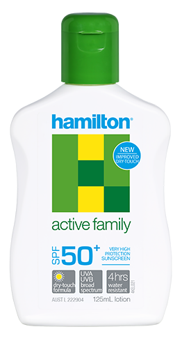 Hamilton Active Family Spf 50+ 125 ml.