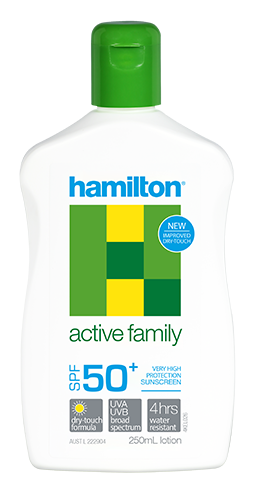 Hamilton Active Family Spf 50+ 250 ml.